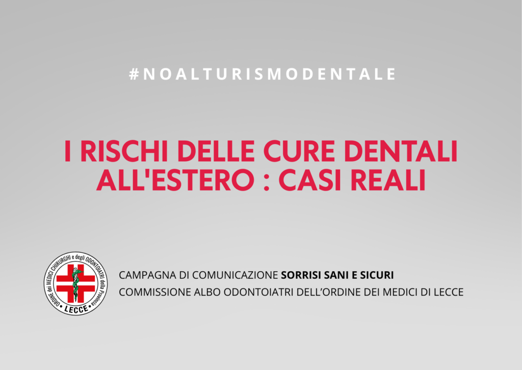 I rischi delle cure dentali all’estero: casi reali