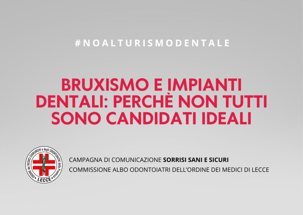 bruxismo e impianti dentali