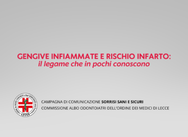Gengive infiammate e rischio infarto: il legame che in pochi conoscono Gengive infiammate e rischio infarto: il legame che in pochi conoscono