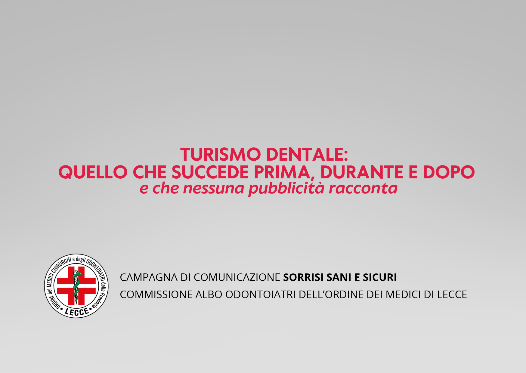 turismo dentale